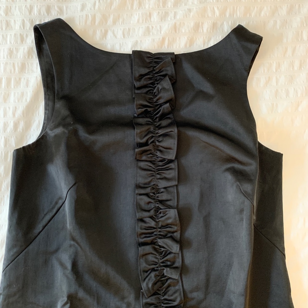 Lilly Pulitzer Black Satin Dress